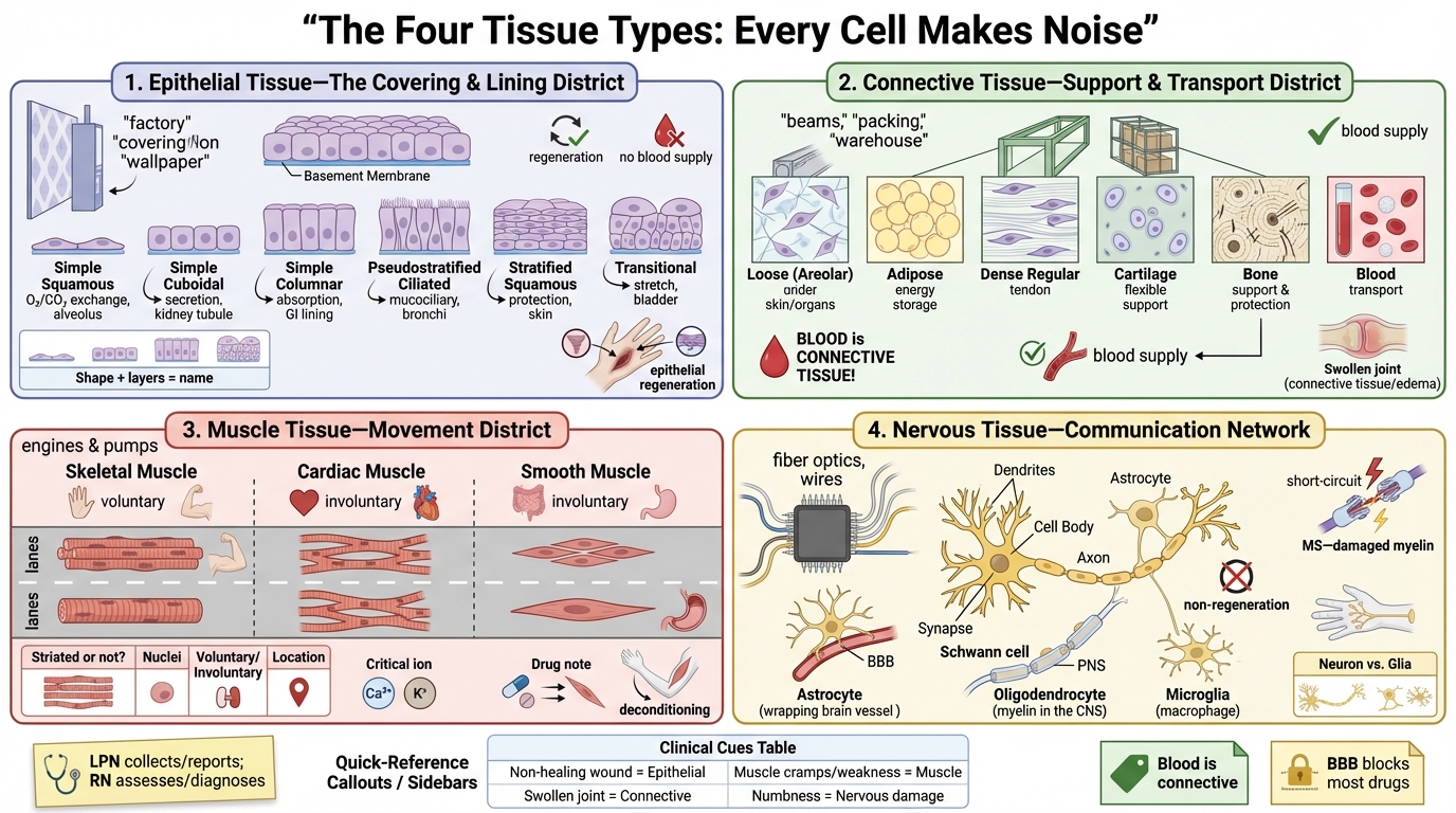 Phase 1 Part 2 — Cell Types & Tissues